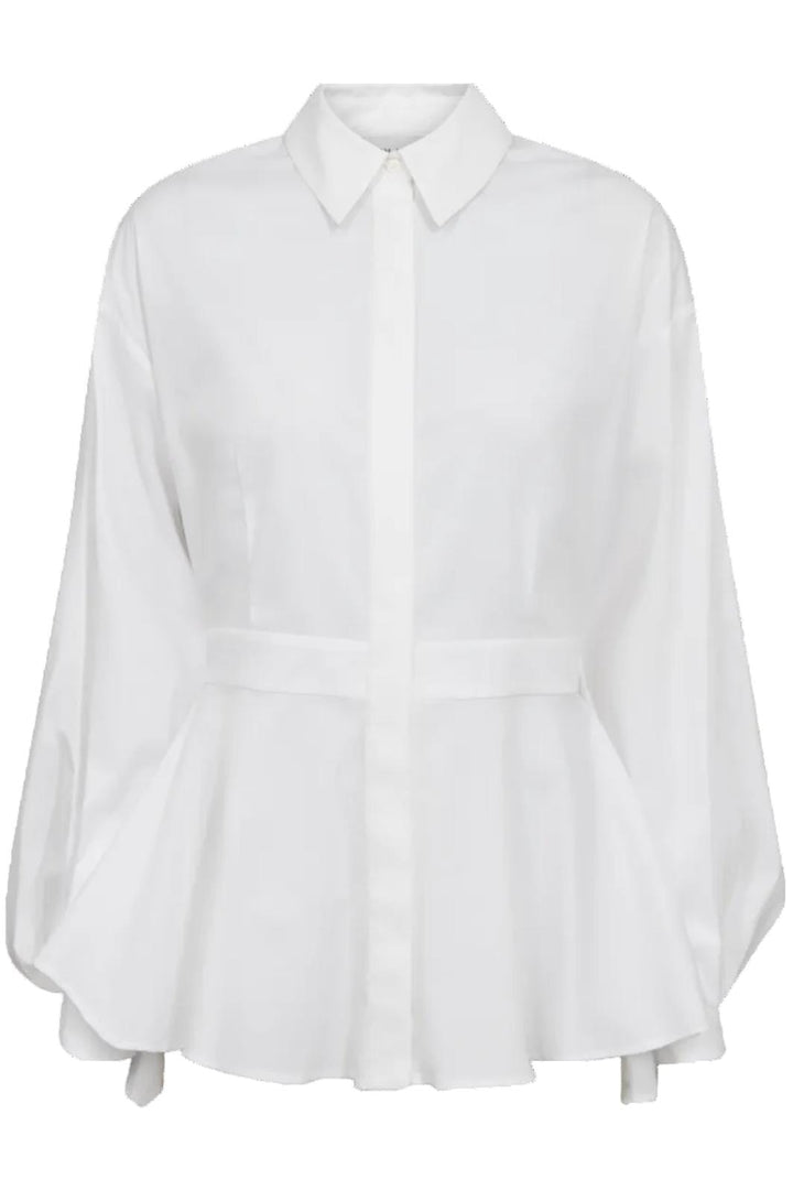 Copenhagen Muse - Cmpoppi-shirt 207923 - 1010 Bright White Skjorter 