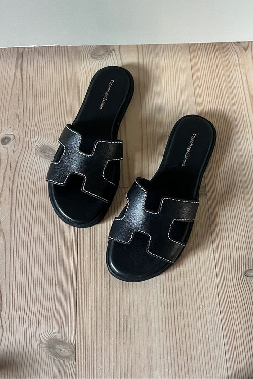 Copenhagen Shoes - All For Love CS8974 - 0003 - Black Sandaler 