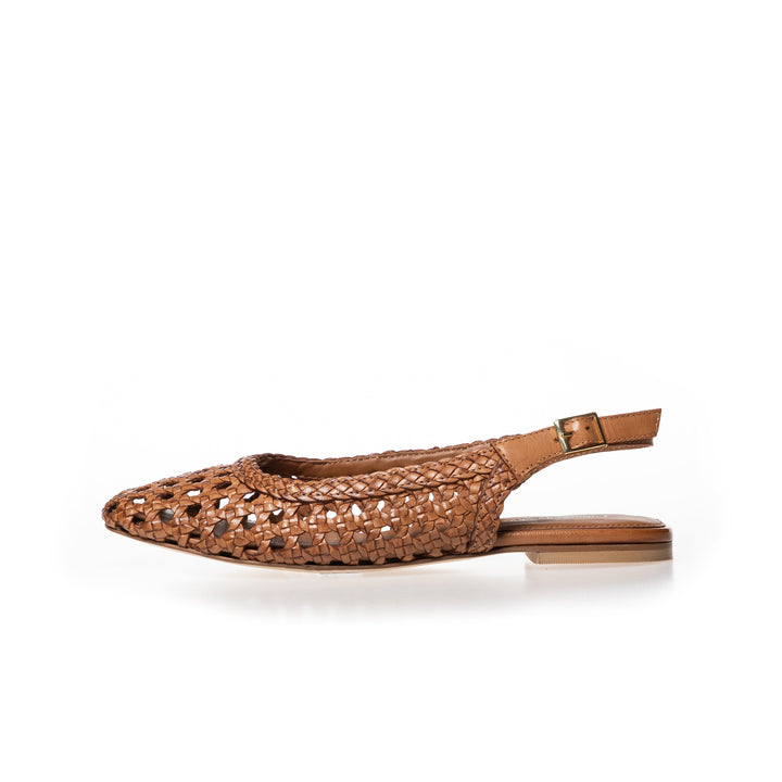 Copenhagen Shoes - As The Sea CS8977 - 0241 - Cognac Ballerinaer 