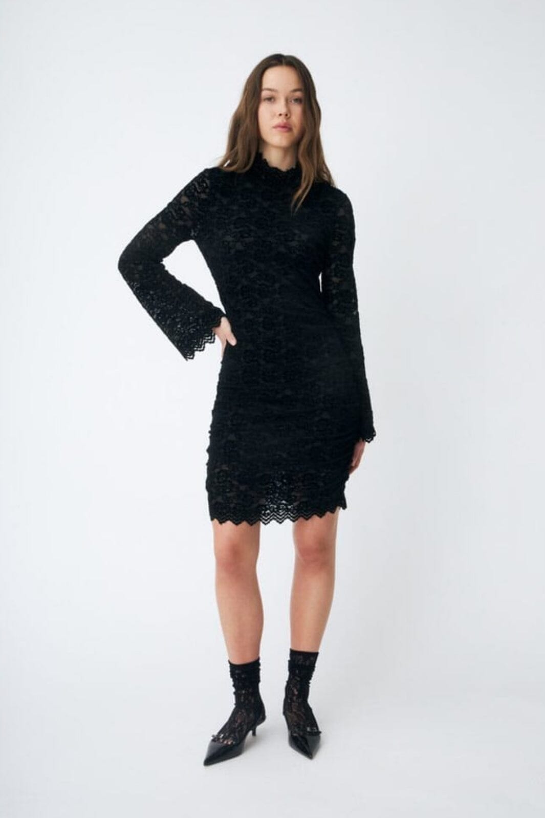 Cras - Brenda Dress C24410 - 9999 - 9999 Black Kjoler 