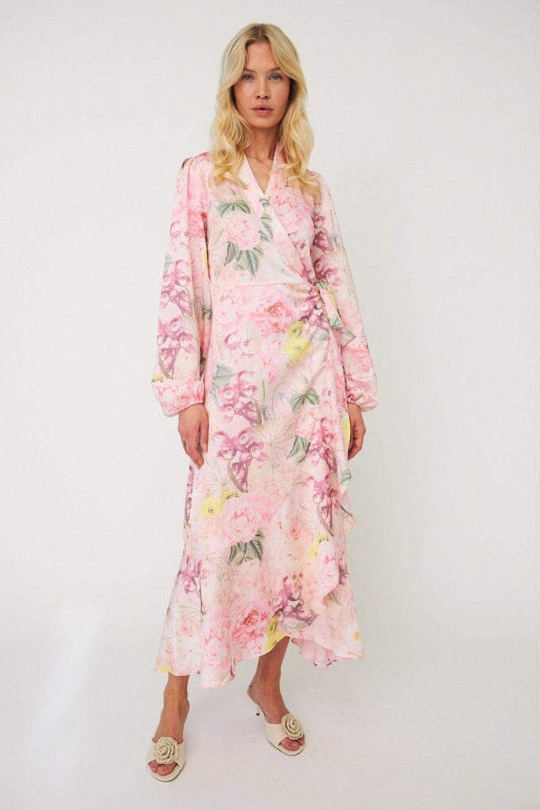 Cras - Lara Dress C676 - Floral Garden