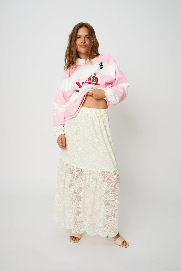 Cras - Salima Skirt C639 - 1009 - 1009 Ivory Nederdele 