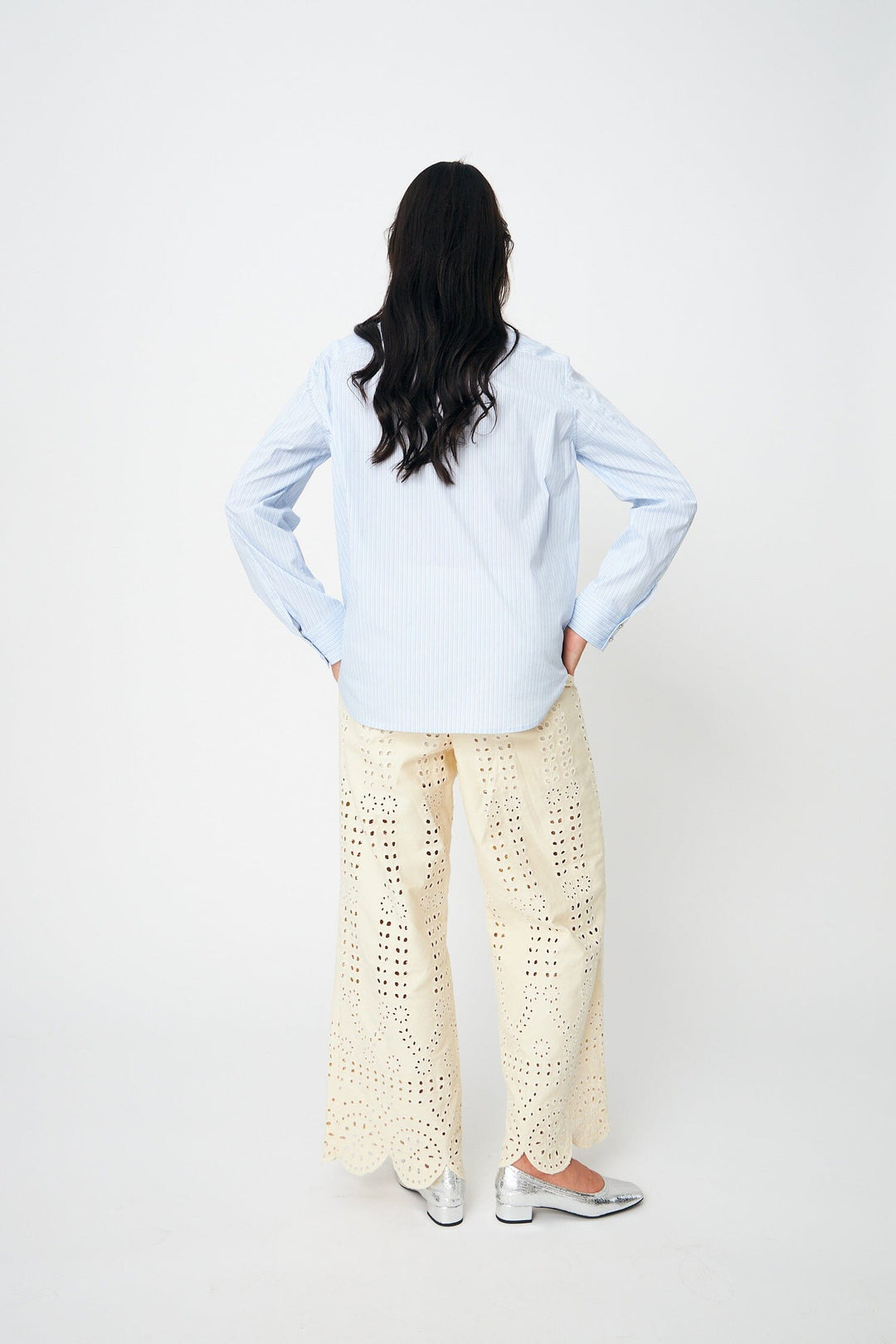 Cras - Sissel Shirt C640 - 7021 - 7021 Blue Stripe Skjorter 