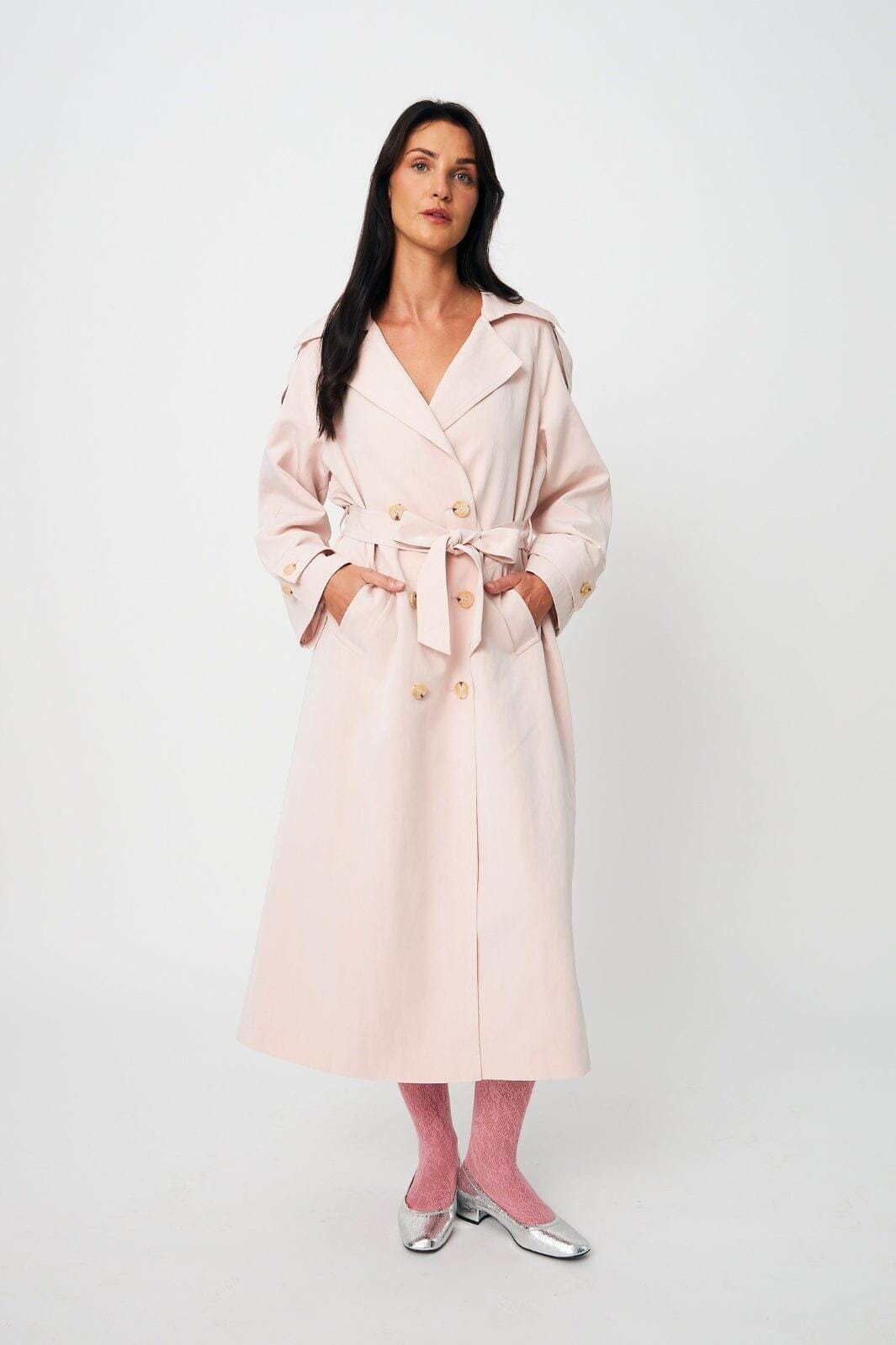 Cras - Sprii Trench Coat C646 - 4051 - 4051 Orchid Pink Frakker 