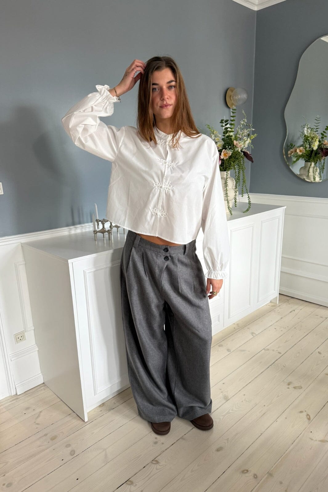 Dear Molly - Jill Shirt Shirt Ch169989c - White Skjorter 