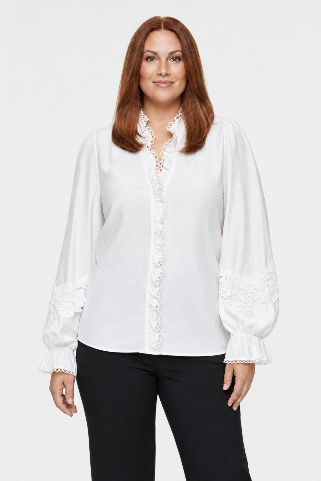 Dear Molly - Mette Skjorte Skjorte Ch156034b - Hvid - L