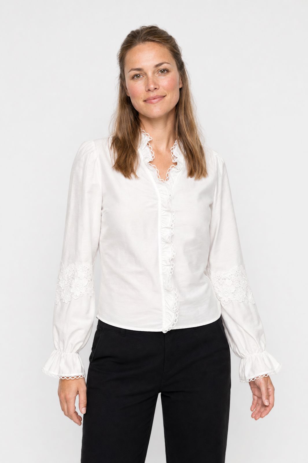 Dear Molly - Mette Skjorte Skjorte Ch156034b - Hvid - XS