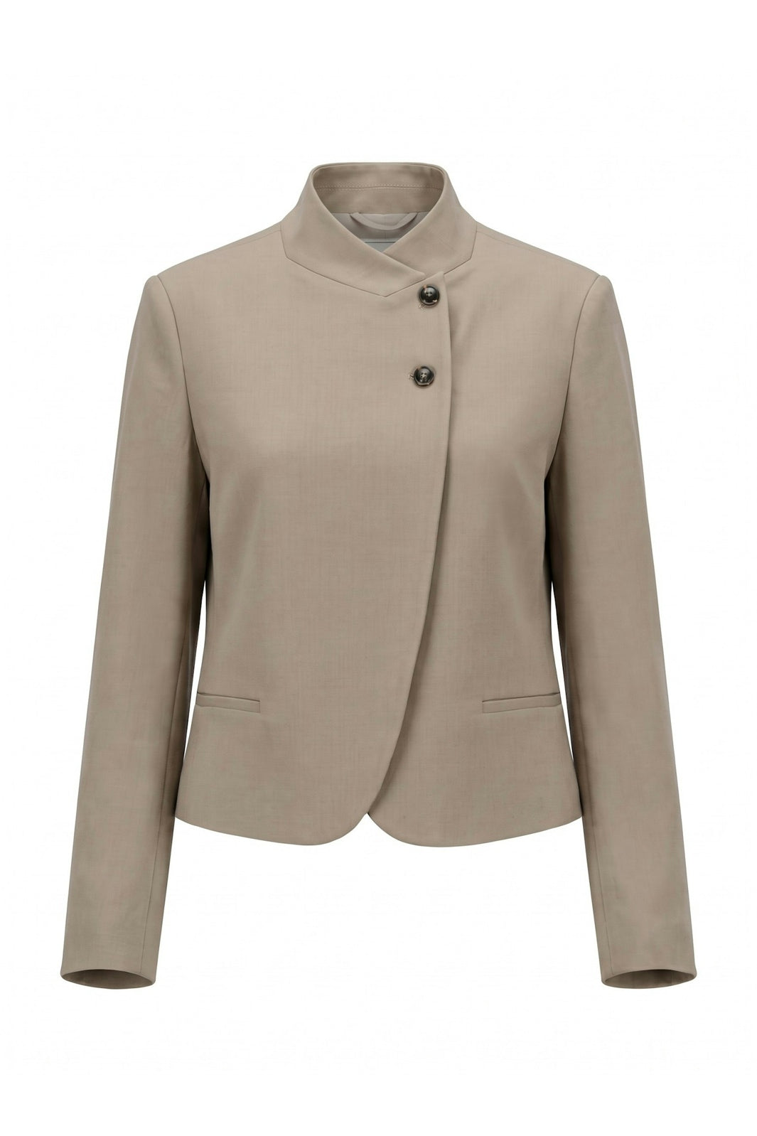 Neo Noir - Tiria Structure Blazer 170815 - 189 - Warm Grey