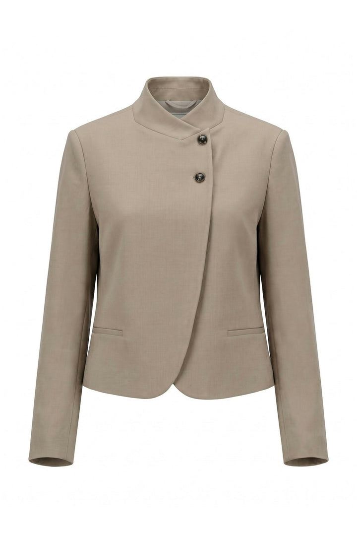 Neo Noir - Tiria Structure Blazer 170815 - 189 - Warm Grey