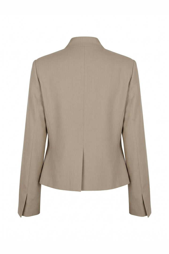 Neo Noir - Tiria Structure Blazer 170815 - 189 - Warm Grey