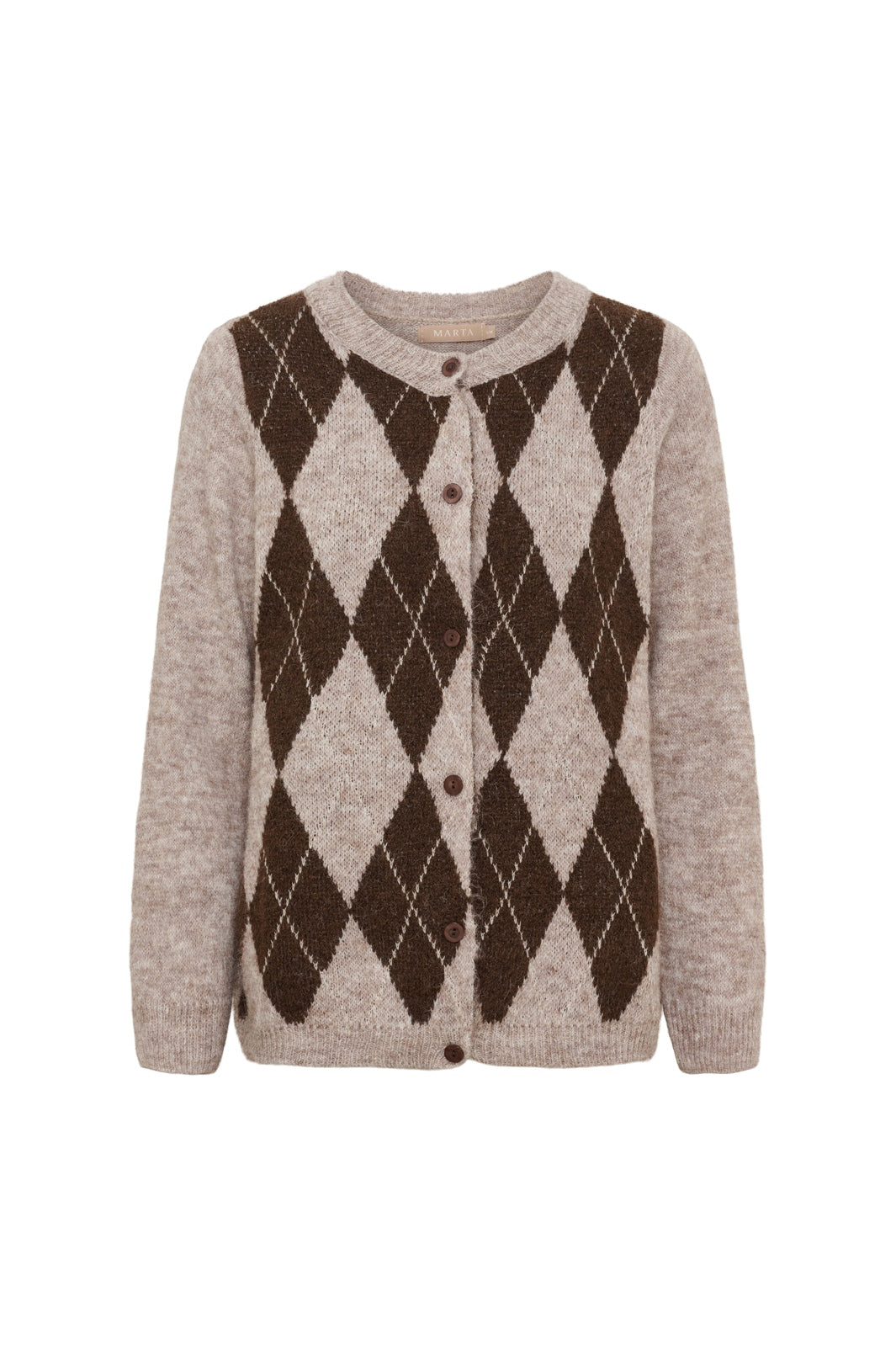 Marta Du Chateau - Mdcnovara Knit 9727 - Fango/Moro