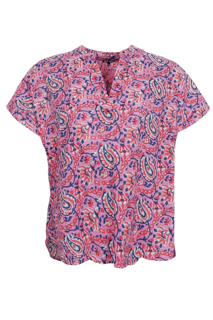 Black Colour - Bcflora S/S Blouse 39814 - Victoria Pink