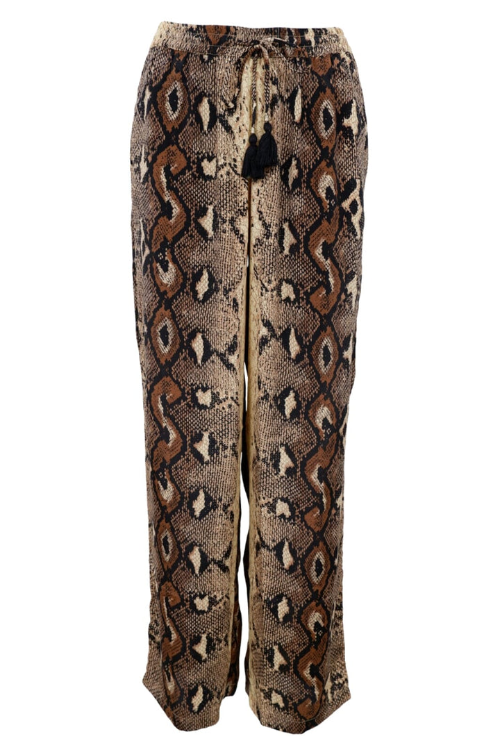 Black Colour - Bcluna Straight Pant - Python