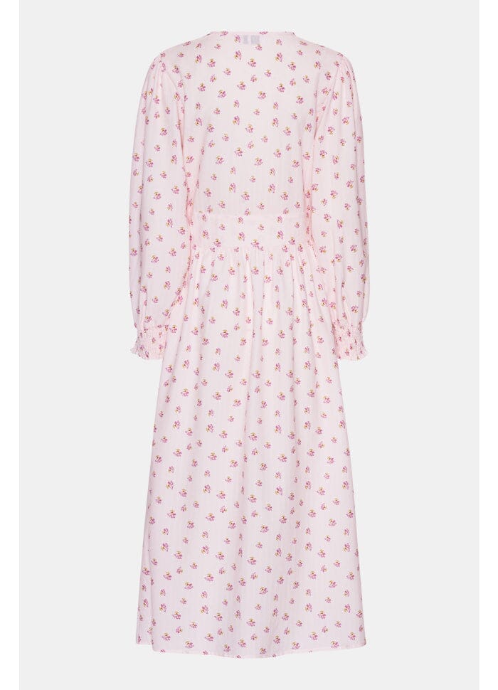 Forudbestilling - BYIC - Adelic Long Dress - pink Pink Kjoler 