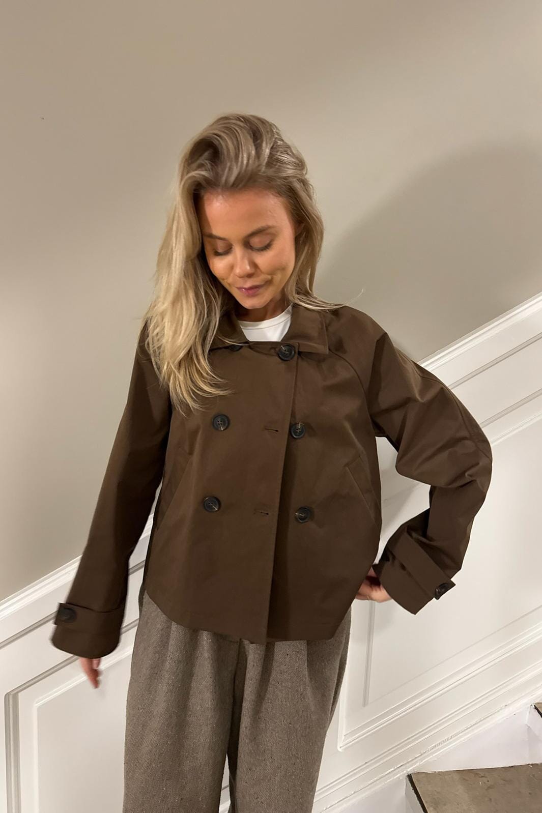 BYIC - Lunaic Trenchcoat A2320 - Dark Brown