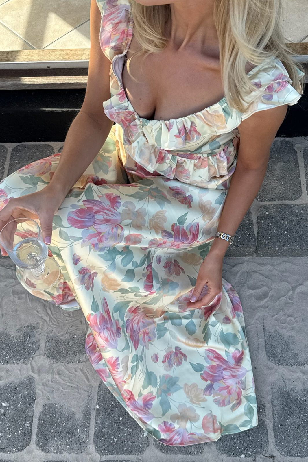 BYIC - Melbaic Dress A23117 - Pastel Garden