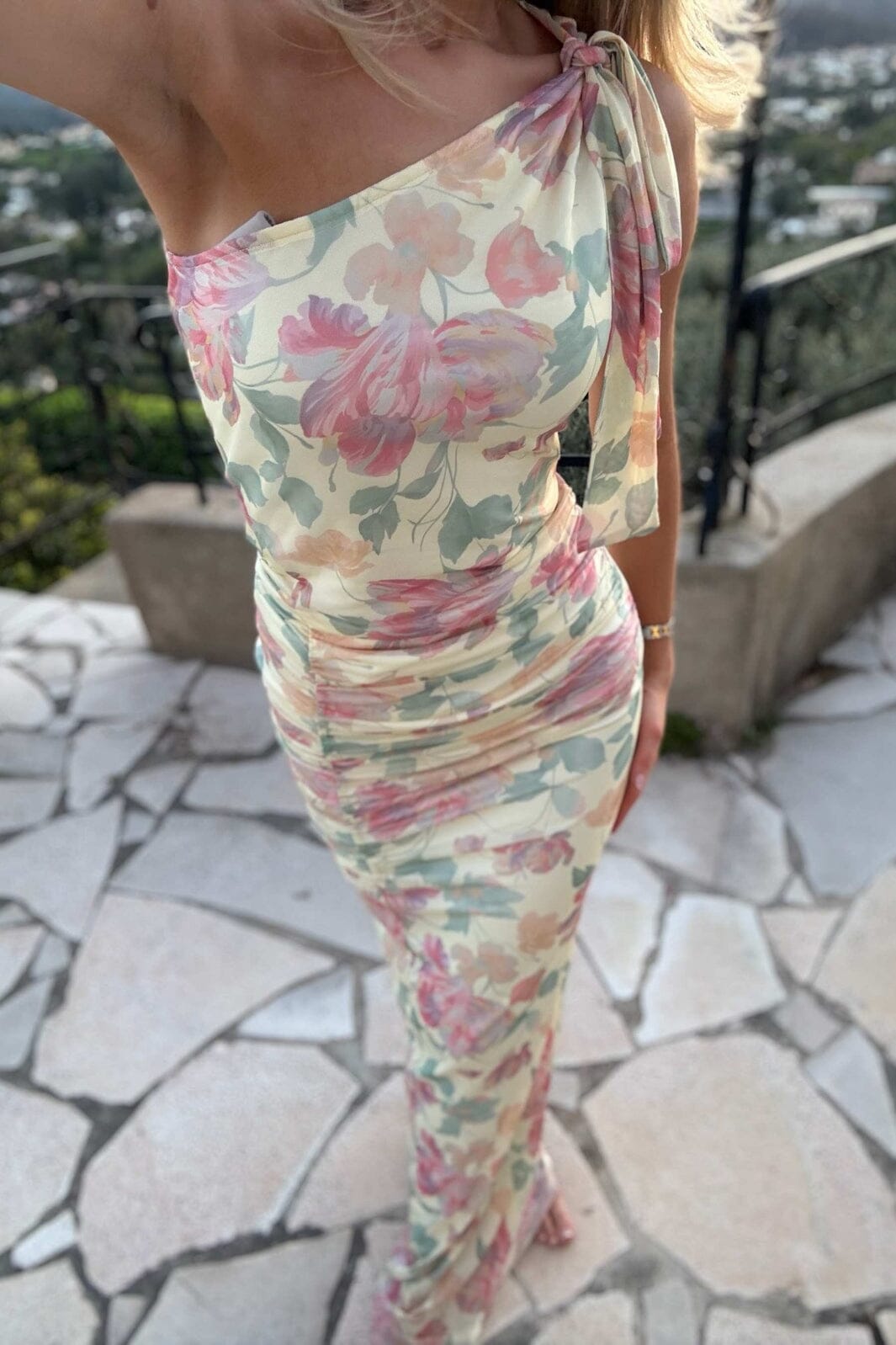 BYIC - Novaic Mesh Dress A23799 - Pastel Garden