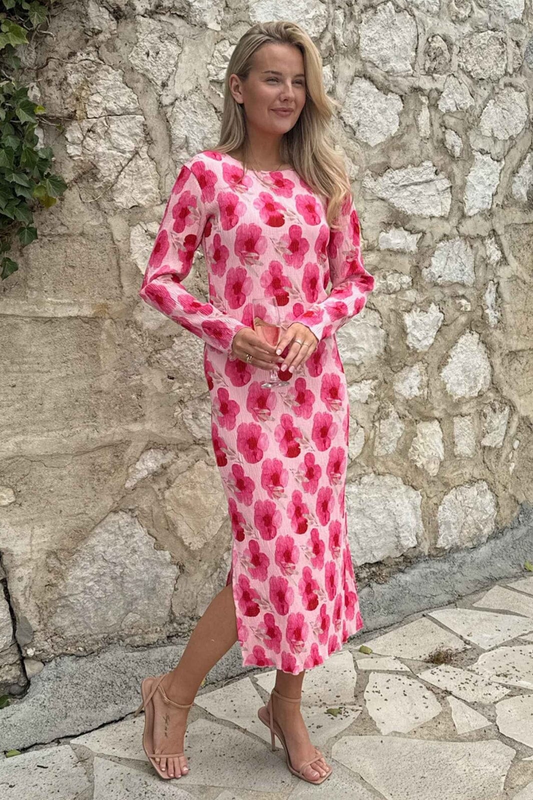 BYIC - Odaic Dress A1015 - Pink Rose Blush