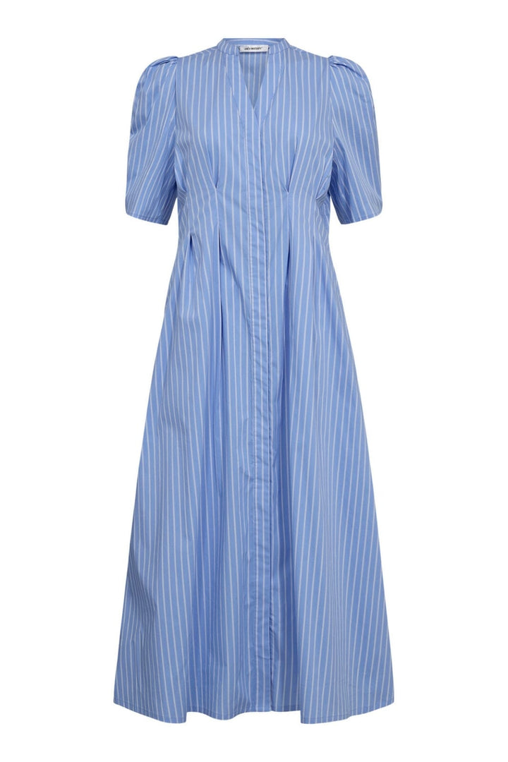 Co´Couture - Micacc Stripe Pleat Dress 36536 - 23 - Pale Blue