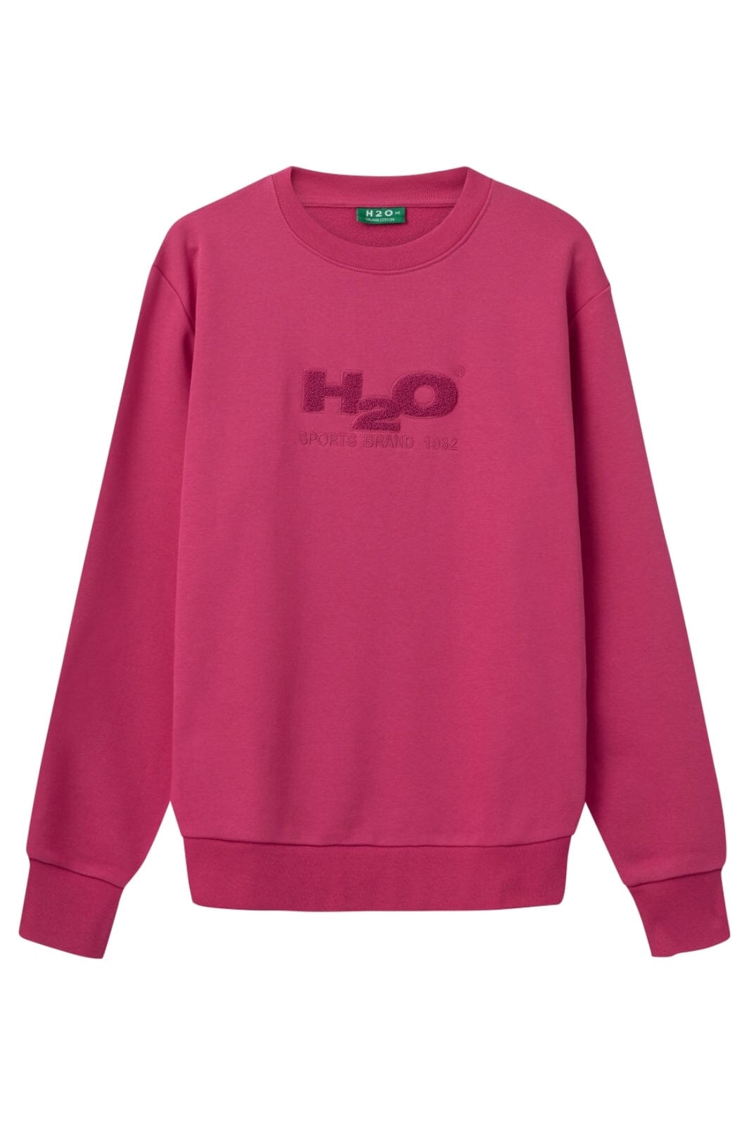 H2O - Logo Sweat O'Neck 100955-S - 2071 - Wild Pink