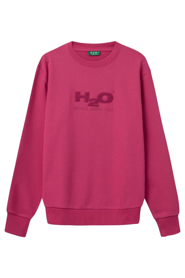 H2O - Logo Sweat O'Neck 100955-S - 2071 - Wild Pink