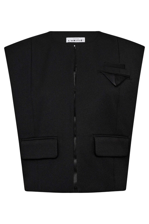 Forudbestilling - Haute L'Amitié - Premiere Box Waistcoat HL10162 - Black