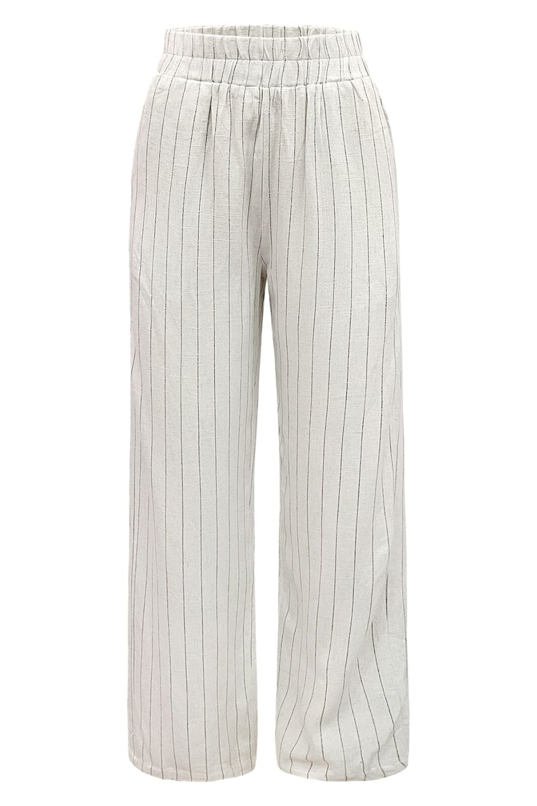 Liberte - Neo-Pants 22199 - Nature Pinstripe