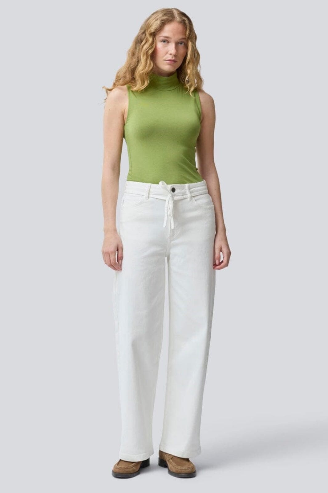 Modström - Isoldemd Solid Cropped Jeans 58541 - 4 - Soft White