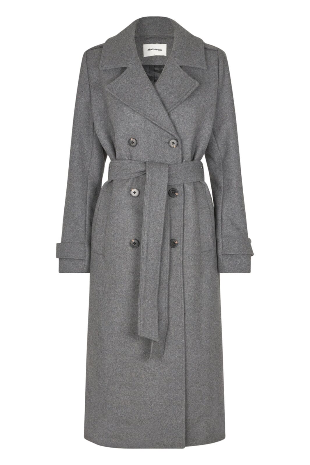 Modström - Shaymd Coat - 7088 Dark Grey Melange