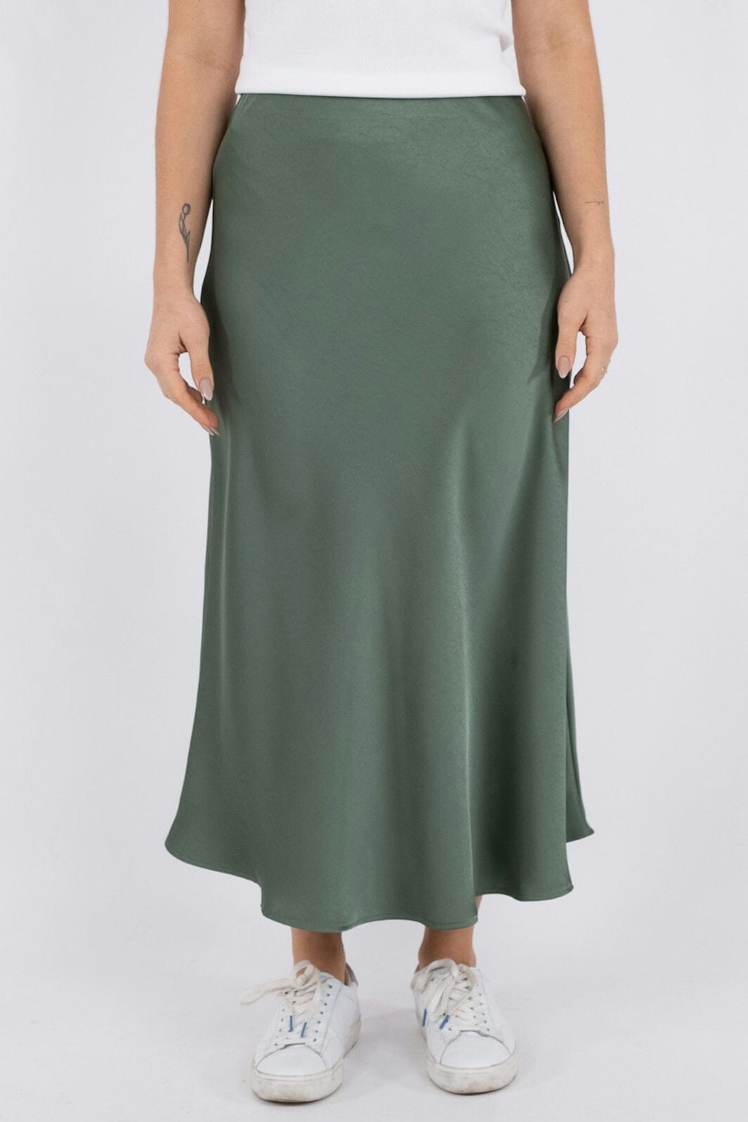 Neo Noir - Bovary Skirt - Forrest Green