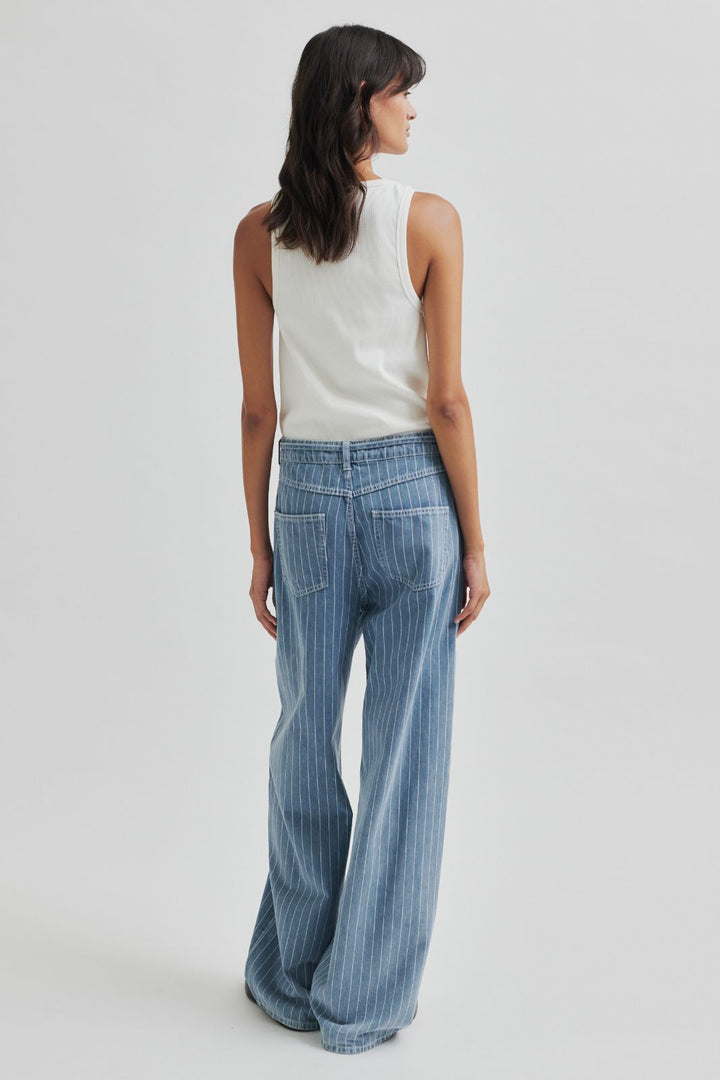 Forudbestilling - Second Female - Layne Jeans 59626 - Light blue denim Bukser 