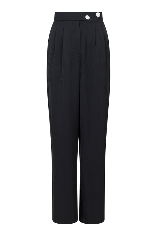 Forudbestilling - Valentin Studio - Josie Pants - Black Bukser 