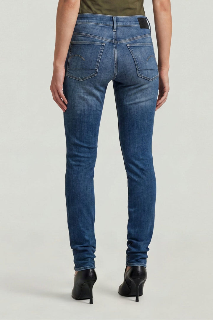 G-Star - 3301 Skinny Wmn D05175-8968-071 - Medium Aged Jeans 