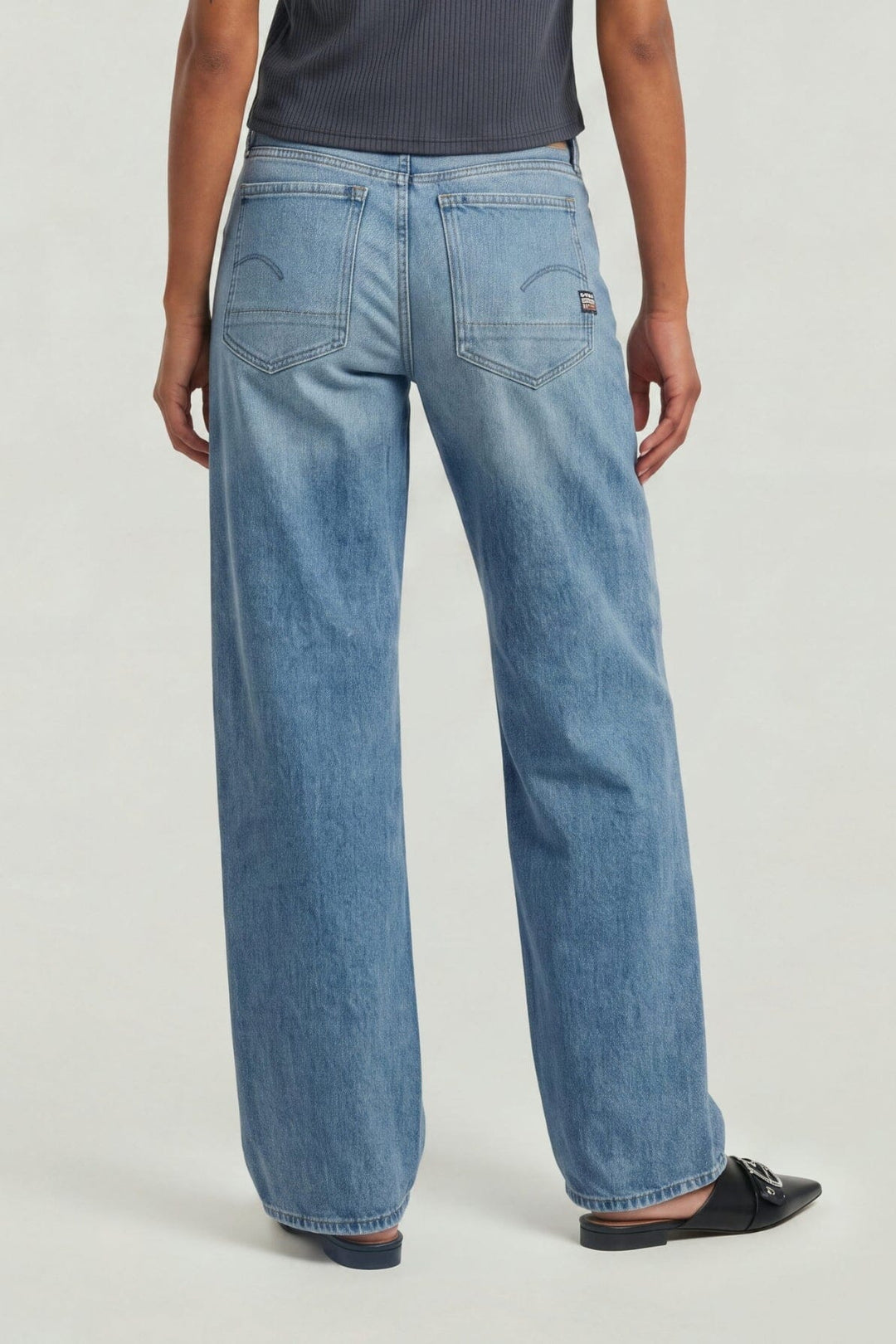 G-Star - Judee Loose Wmn D22889-D436-C947 - Sun Faded Air Force Blue Jeans 