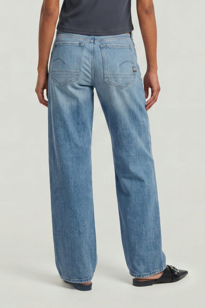 G-Star - Judee Loose Wmn D22889-D436-C947 - Sun Faded Air Force Blue Jeans 