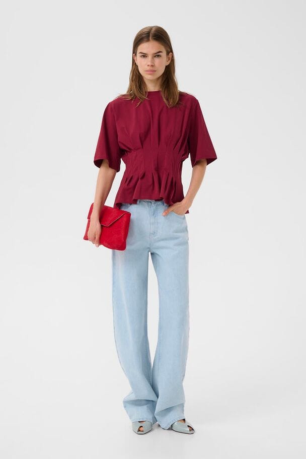 Gestuz - Gzinez Tee 10910147 - 191724 - Cabernet Bluser 