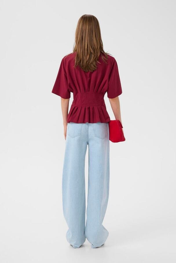 Gestuz - Gzinez Tee 10910147 - 191724 - Cabernet Bluser 