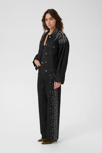 Gestuz - Gzlee Wide Jeans 10910795 - 100017 - Black Jeans 