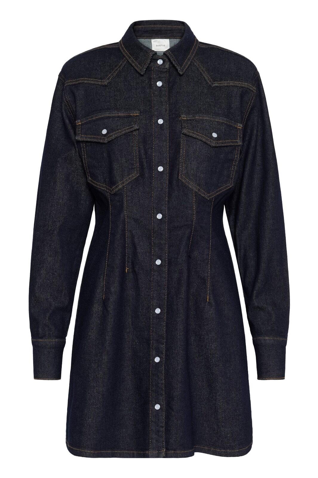 Gestuz - Gzmae Dress 10910869 - 102429 - Dark Blue Rinse Kjoler 