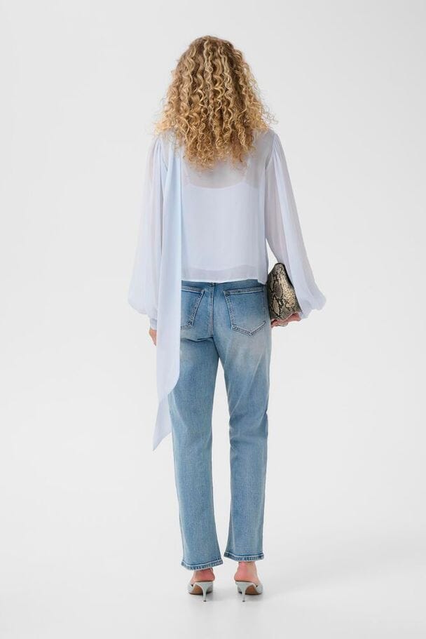 Gestuz - Gzzurina Blouse 10911029 - 134016 - Blue Finch Bluser 