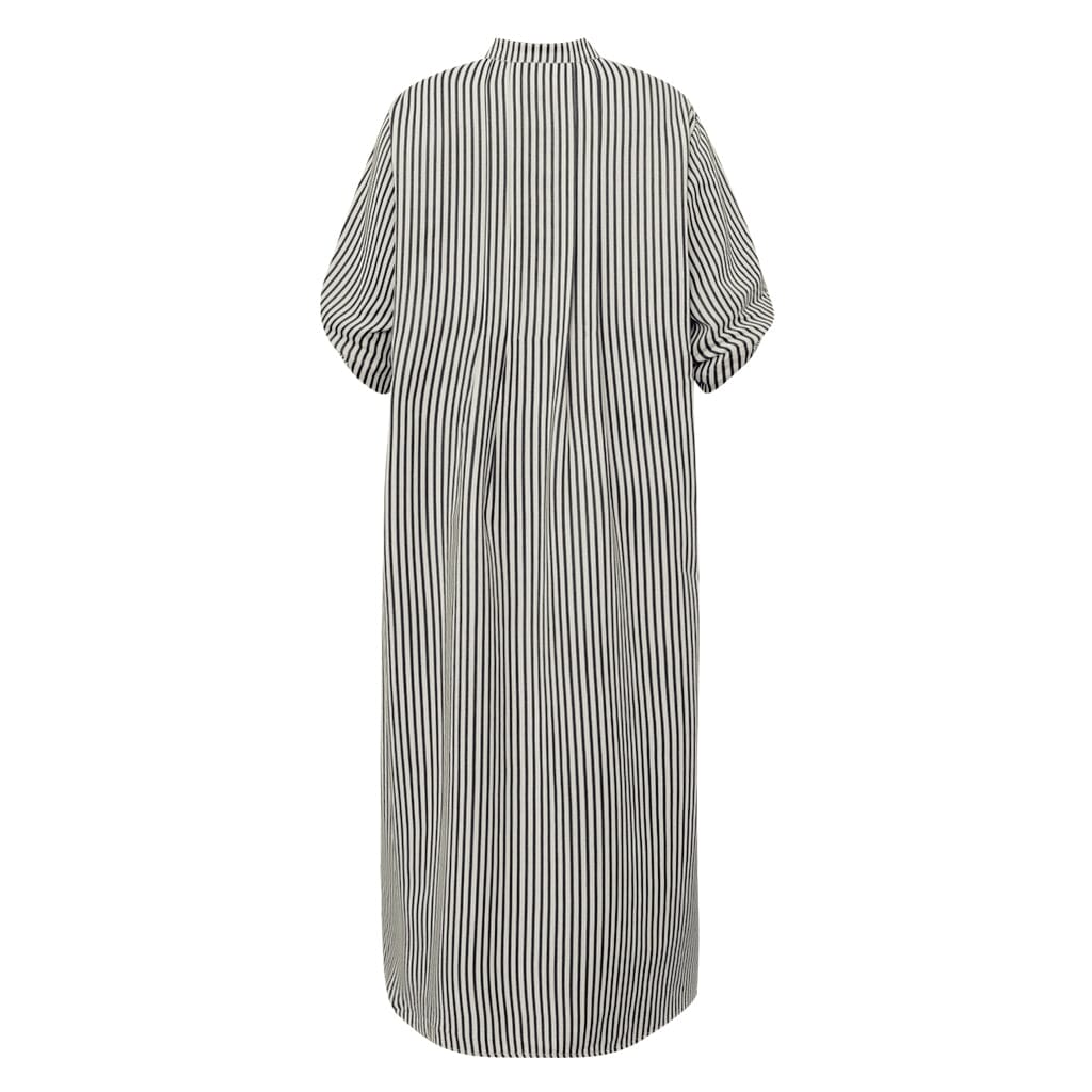 Gossia - Alexago Jo Shirt Dress G1989 - Creme Navy Stripes Kjoler 