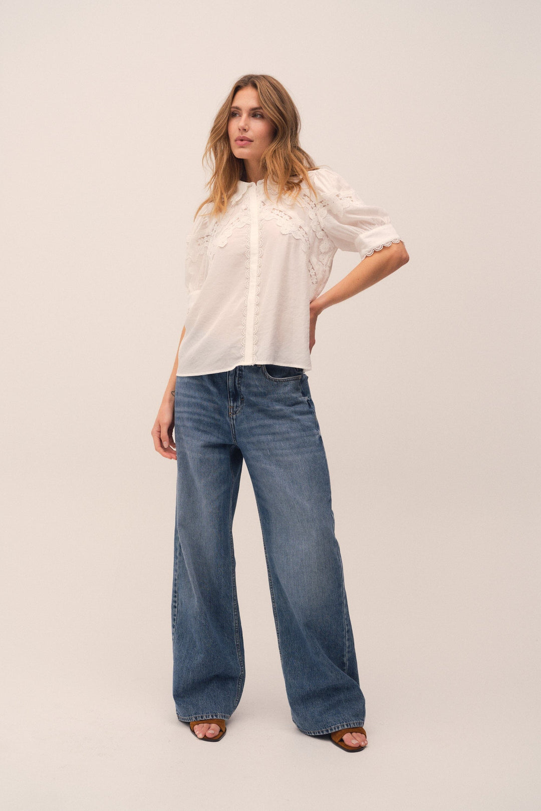 Gossia - Atlago Jeans G2679 - Medium Blue Bukser 