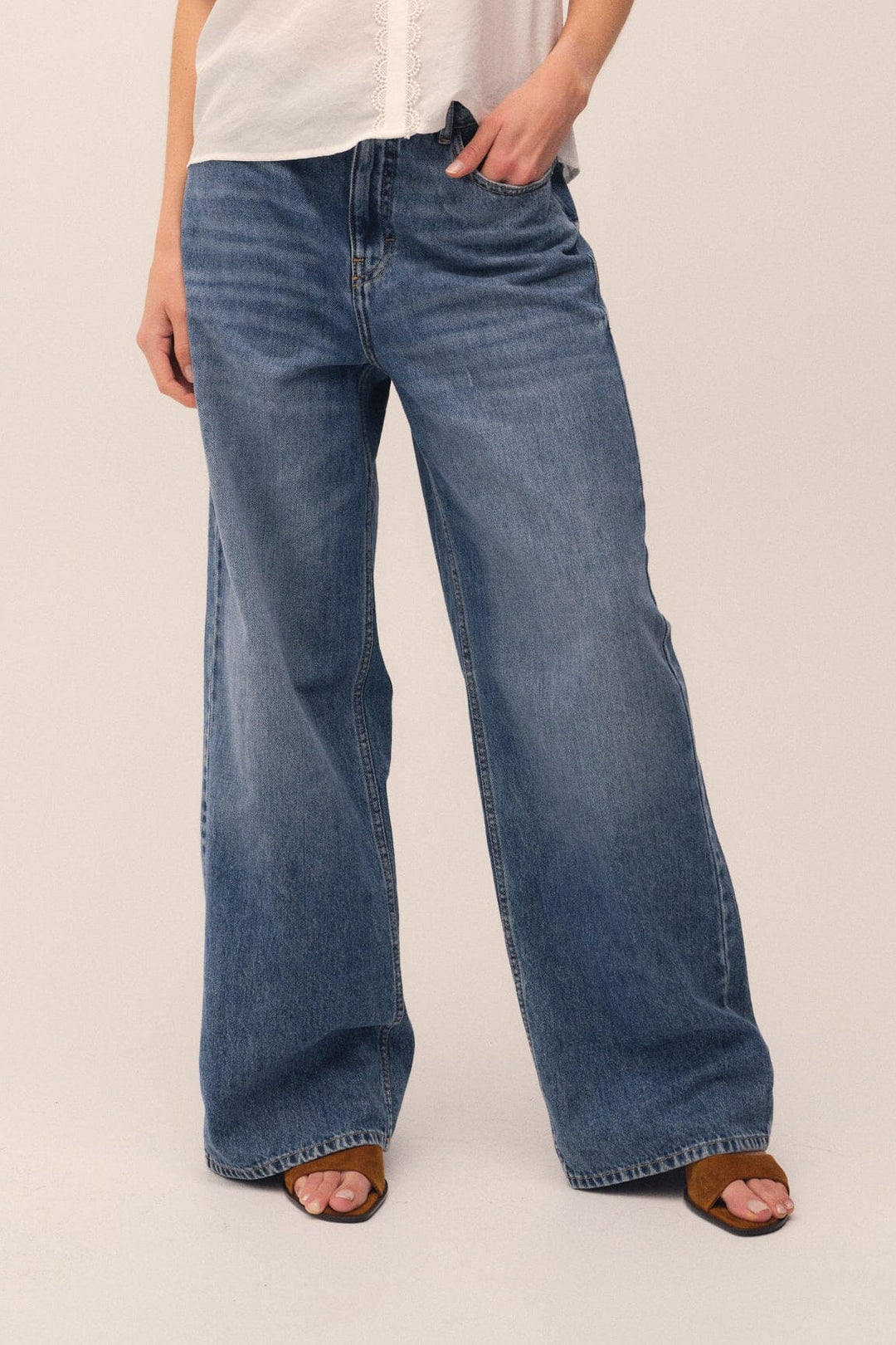 Gossia - Atlago Jeans G2679 - Medium Blue Bukser 