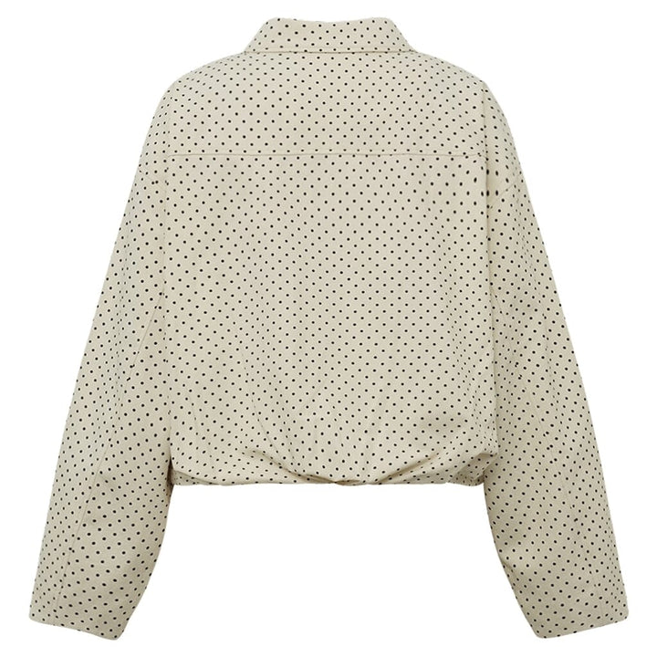Gossia - Dovego Jacket G2956 - Creme Black Dots Jakker 