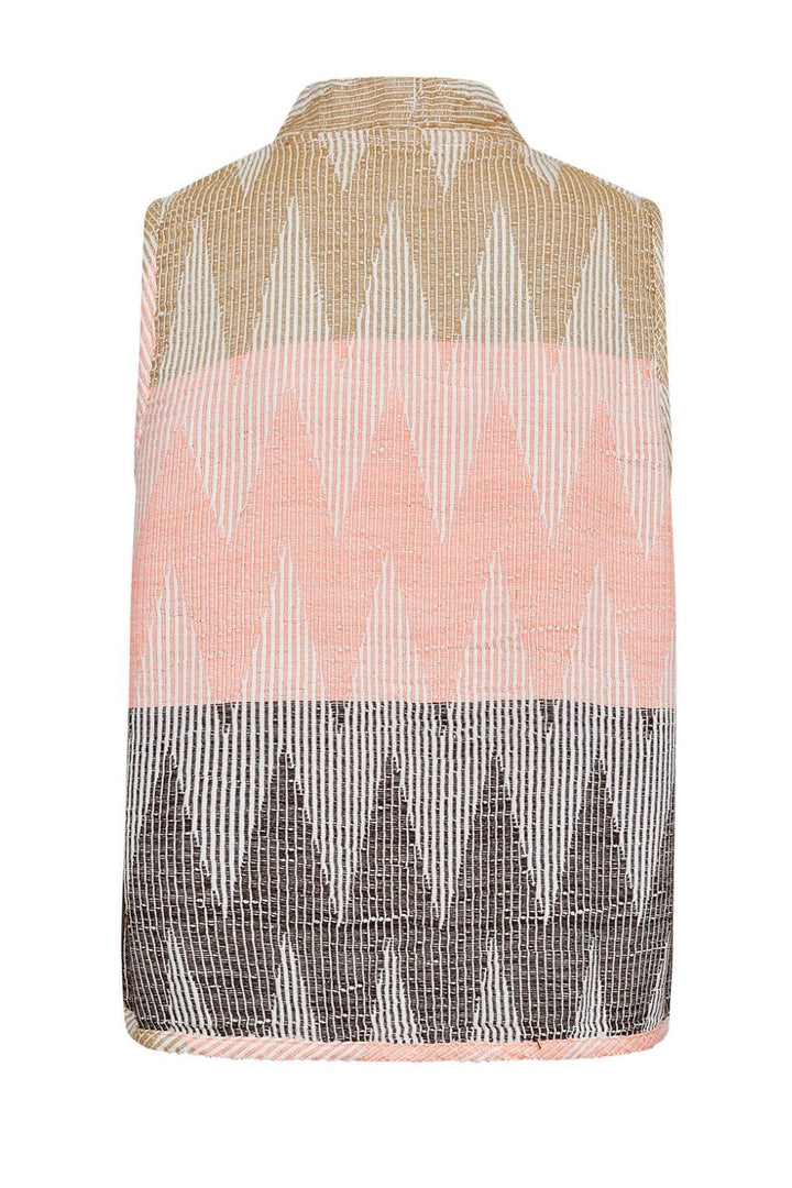 Gossia - Jolinygo Vest G2909 - Multi Jaquard Veste 