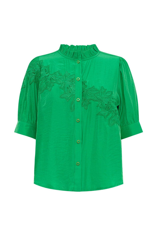 Gossia - Milgo Ellie Blouse G3152 - Grass Green