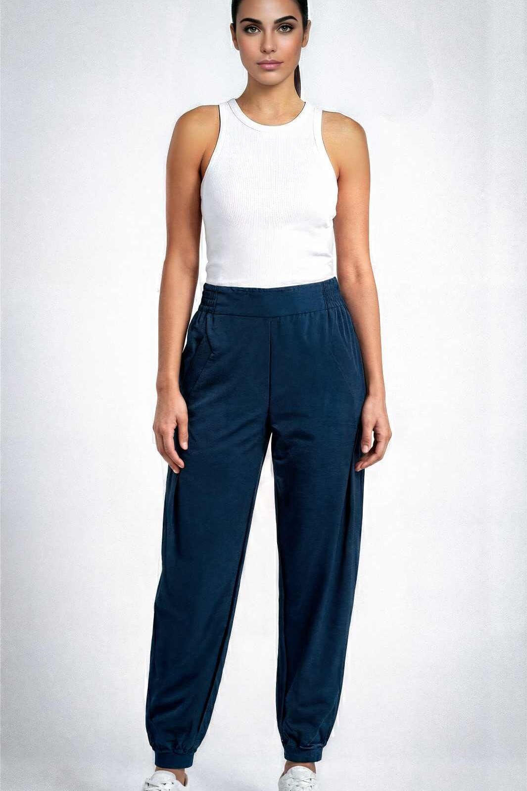 Gossia - MollieGO Pants - Dark Navy Bukser 