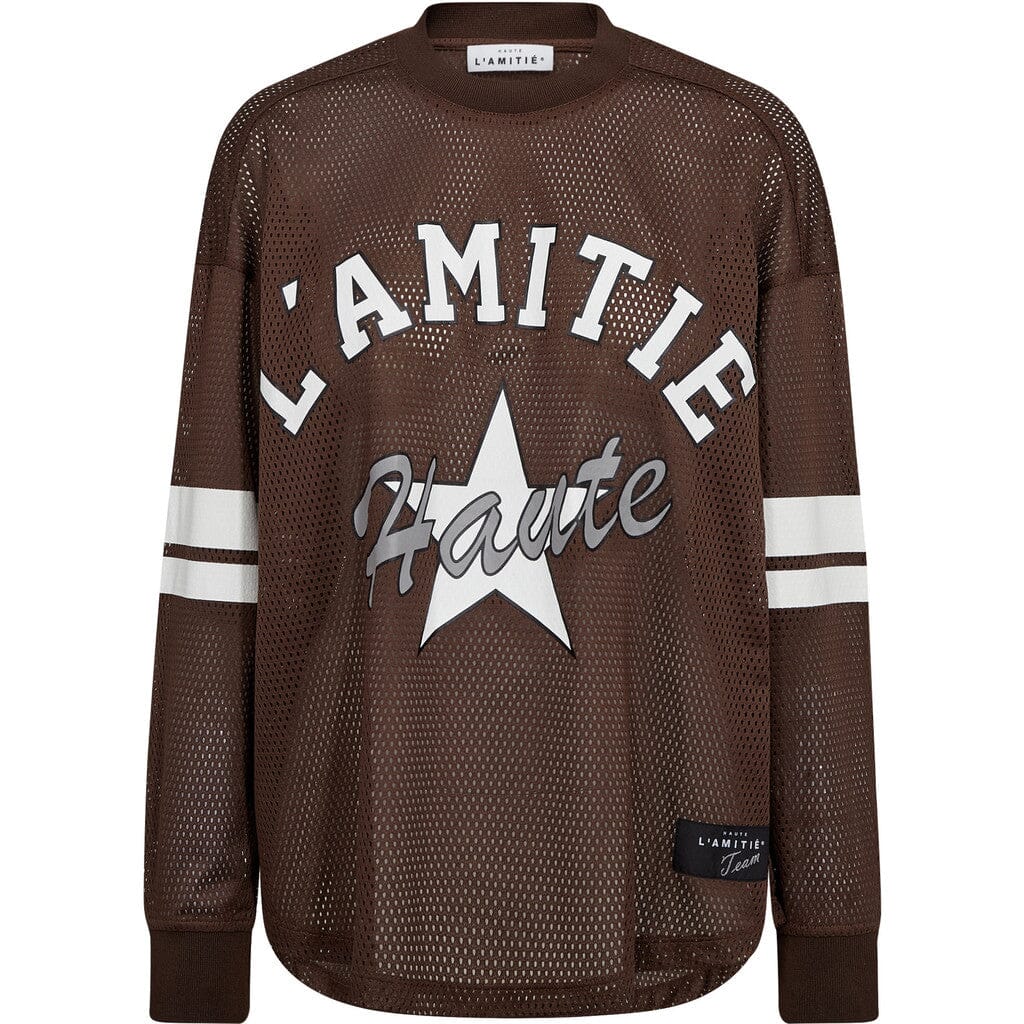 Haute L'Amitié - Drift Star Ls Tee HL10562 - Mocca Bluser 