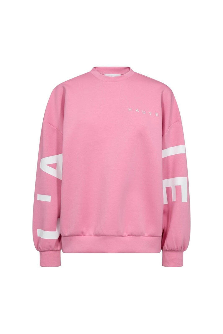 Haute L'Amitié - Maxi Split Logo Sweat HL10413 - Candyfloss