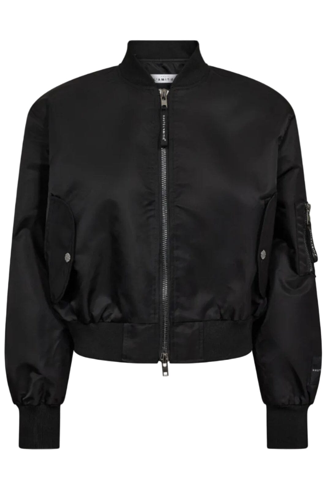 Haute L'Amitié - Sally Crop Bomber HL10659 - Black Jakker 